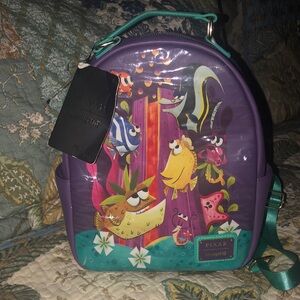 Pixar Finding Nemo Purple Backpack
